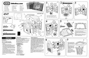 Mode d’emploi Little Tikes 4547 Endless Adventures Maison de jeu