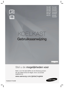 Handleiding Samsung RL40EGPS Koel-vries combinatie