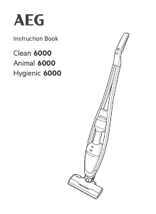 Manual de uso AEG AS62CB25DH Aspirador