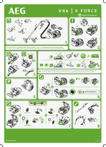 Mode d’emploi AEG VX6-2-PARK Aspirateur