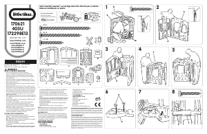 Manuale Little Tikes 172298E13 Picnic on the Patio Casetta giocattolo