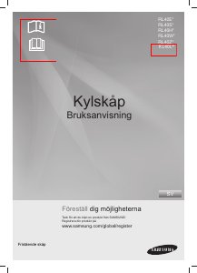 Bruksanvisning Samsung RL40EGVG Kyl-frys