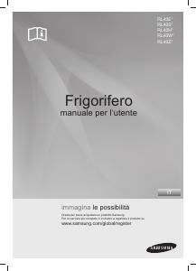 Manuale Samsung RL40HDPS Frigorifero-congelatore