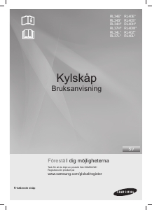 Bruksanvisning Samsung RL40HGSW Kyl-frys