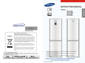 Manual Samsung RL42SCSW Fridge-Freezer