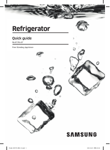 Manual Samsung RL4353RBASL Fridge-Freezer
