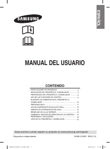 Manual de uso Samsung RL44ECPS Frigorífico combinado