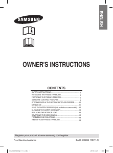 Manuale Samsung RL44ECTB Frigorifero-congelatore
