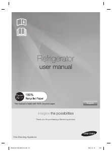 Manual Samsung RL55TTE2A Fridge-Freezer