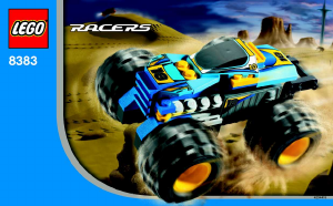 Handleiding Lego set 8383 Racers Nitro terminator