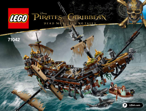 Bruksanvisning Lego set 71042 Pirates of the Caribbean Tysta Mary