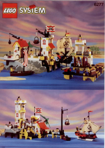 Manual de uso Lego set 6277 Pirates Puesto de comercio imperial