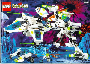 Manual de uso Lego set 6982 Exploriens Astronave