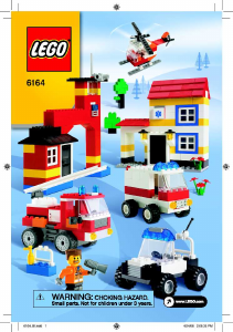 Manuale Lego set 6164 Classic Squadra di soccorso