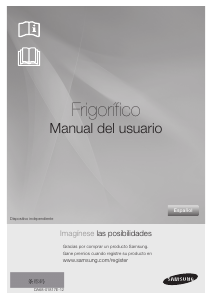 Manual de uso Samsung RL62VCPN Frigorífico combinado