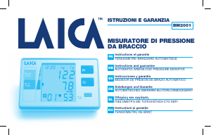 Manual Laica BM2001 Blood Pressure Monitor