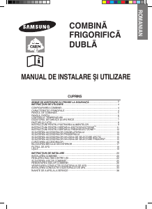 Manual Samsung RM25KGRS Combina frigorifica