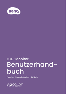 Bedienungsanleitung BenQ SW272U LCD monitor