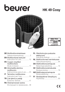 Handleiding Beurer HK 49 Warmtekussen
