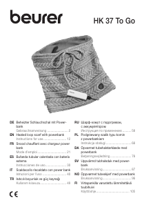 Manuale Beurer HK 37 Pad riscaldanti