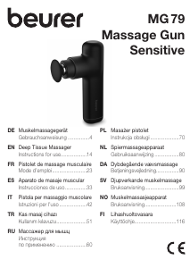 Bruksanvisning Beurer MG 79 Massageapparat