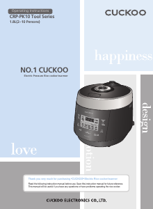 Manual Cuckoo CRP-PK1001S Pressure Cooker