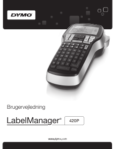 Brugsanvisning Dymo LabelManager 420P Etiketmaskine