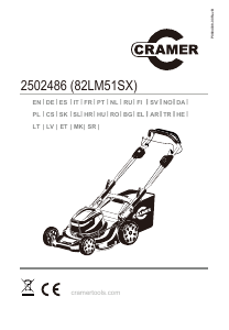 Bruksanvisning Cramer 82LM51SX Gressklipper