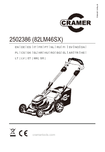 Instrukcja Cramer 82LM46SX Kosiarka