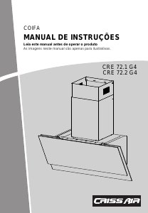 Manual Crissair CRE 72.2 G4 Exaustor