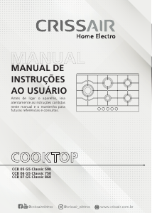 Manual Crissair CCB 06 G5 Classic 750 Placa