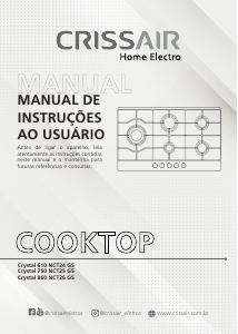 Manual Crissair NCT 24 G5 Crystal 610 Placa