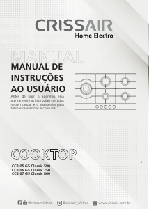 Manual Crissair CCB 07 G5 Classic 860 Placa