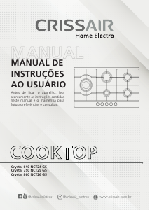 Manual Crissair NCT 25 G5 Crystal 750 Placa