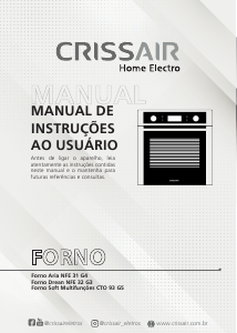 Manual Crissair CTO 93 G5 Forno