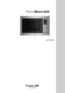 Manual Foster 7151 010 Microwave