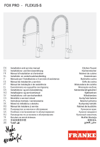 Manual Franke Fox Pro Robinet