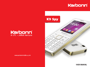 Manual Karbonn K9 Spy Mobile Phone