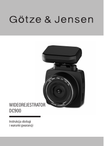 Instrukcja Götze & Jensen DC900 Action cam