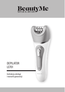 Instrukcja Götze & Jensen LE701 Depilator