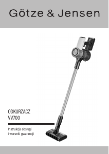 Instrukcja Götze & Jensen VV700 Odkurzacz