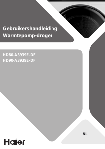 Mode d’emploi Haier HD80-A3939E Sèche-linge