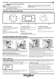 Handleiding Whirlpool OAS KC8V1SW BLG Oven