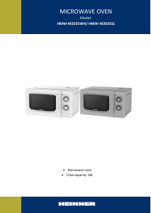 Manual Heinner HMW-M2035WH Microwave