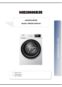 Manual Heinner HWDM-H10614A Washer-Dryer