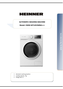Handleiding Heinner HWM-M714IVSMNA+++ Wasmachine