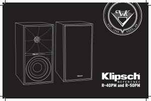 Manual de uso Klipsch R-50PM Sistema de home cinema