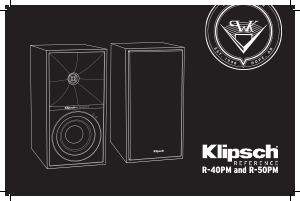 Manual de uso Klipsch R-40PM Sistema de home cinema