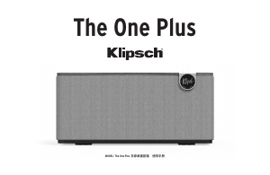 Mode d’emploi Klipsch The One Plus Haut-parleur