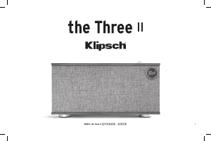 Handleiding Klipsch The Three II Luidspreker